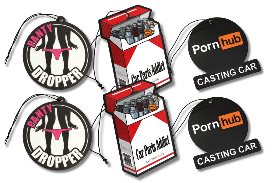 Double Trouble 6-Pack - Panty Dropper, Car Parts Addict, P*rnHub