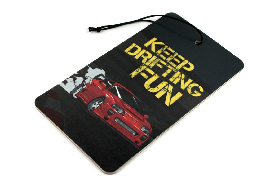 Keep Drifting Fun | Toyota Supra - Car Hanging Air Freshener