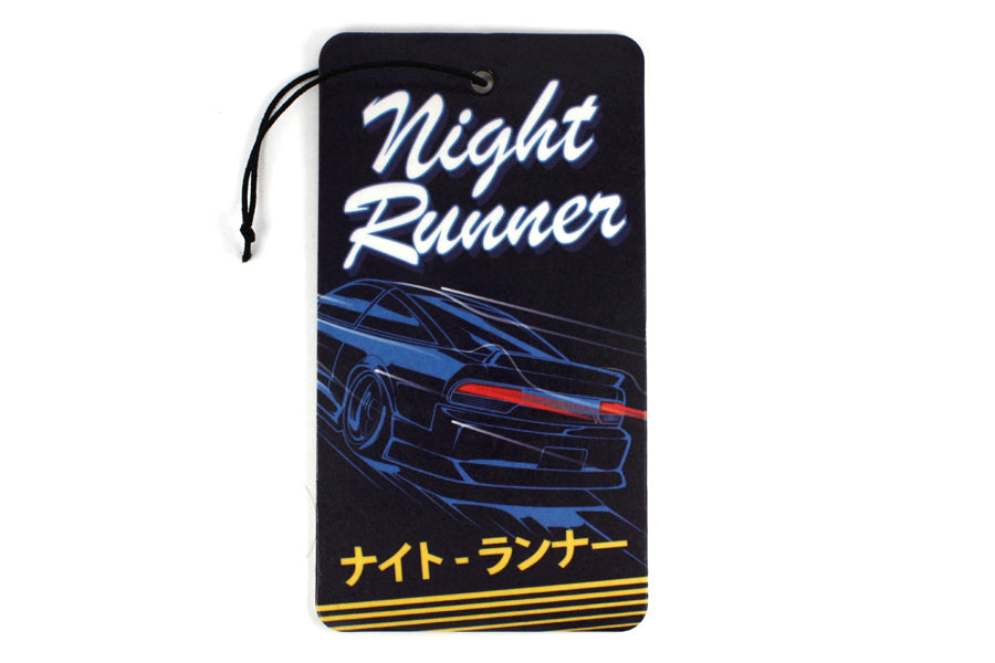 Night Runner | Nissan S13 180sx - Car Hanging Air Freshener