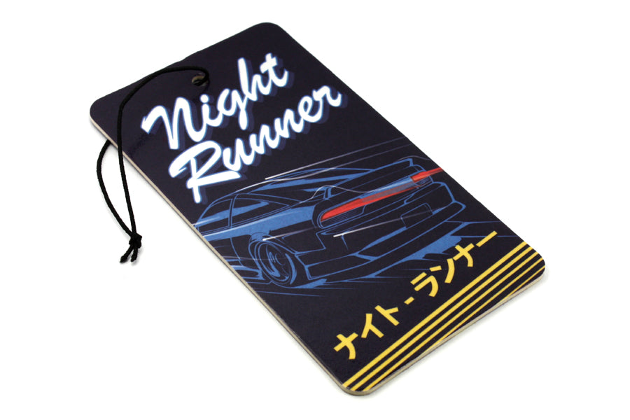 Night Runner | Nissan S13 180sx - Car Hanging Air Freshener