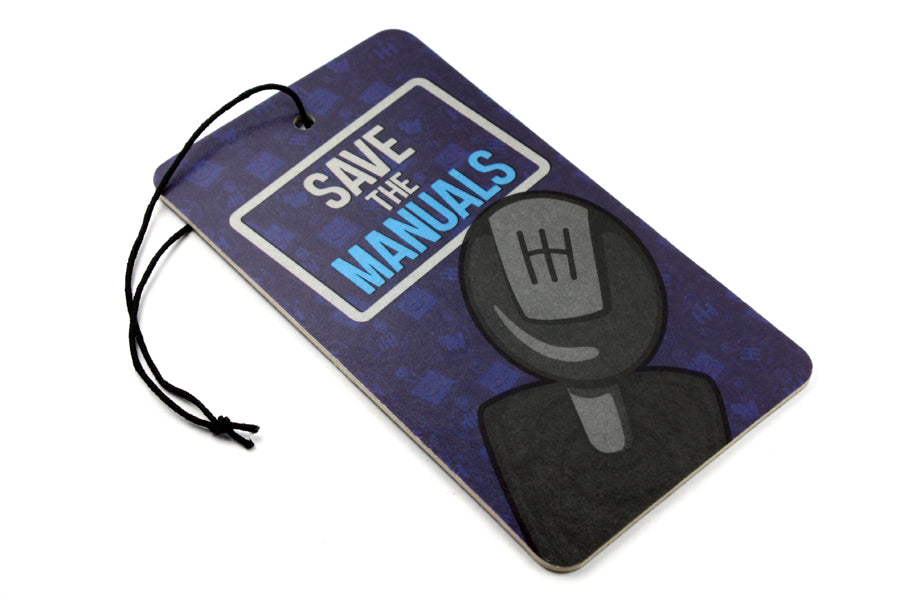 Save The Manuals - Car Hanging Air Freshener